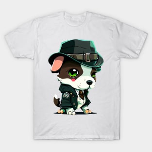 Cute pet, funny pet, boss pet, pirate pet, gangster pet, lovely pet. T-Shirt